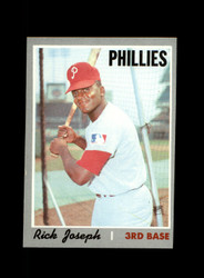 1970 RICK JOSEPH TOPPS #186 PHILLIES *G6729