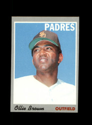 1970 OLLIE BROWN TOPPS #130 PADRES *G7871