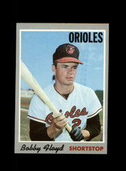 1970 BOBBY FLOYD TOPPS #101 ORIOLES *G8062