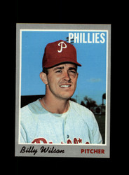 1970 BILLY WILSON TOPPS #28 PHILLIES *G8391