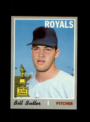 1970 BILL BUTLER TOPPS #377 ROYALS *G9105