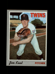 1970 JIM KAAT TOPPS #75 TWINS *G9146