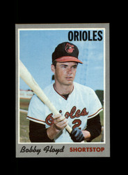 1970 BOBBY FLOYD TOPPS #101 ORIOLES *0103