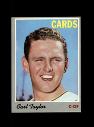 1970 CARL TAYLOR TOPPS #76 CARDINALS *0110