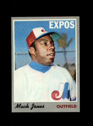 1970 MACK JONES TOPPS #38 EXPOS *1168