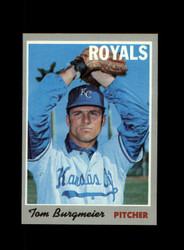 1970 TOM BURGMEIER TOPPS #108 ROYALS *1384