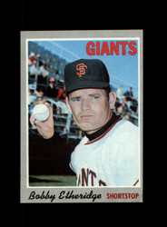 1970 BOBBY ETHERIDGE TOPPS #107 GIANTS *1599