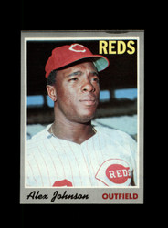 1970 ALEX JOHNSON TOPPS #115 REDS *1976