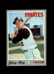 1970 JERRY MAY TOPPS #423 PIRATES *2653