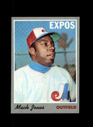 1970 MACK JONES TOPPS #38 EXPOS *2813