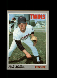 1970 BOB MILLER TOPPS #47 TWINS *2957