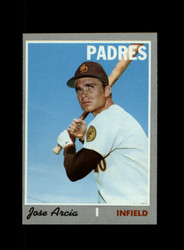 1970 JOSE ARCIA TOPPS #587 PADRES *3177