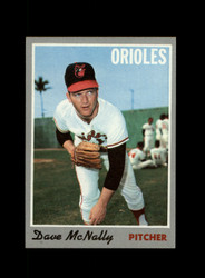 1970 DAVE MCNALLY TOPPS #20 ORIOLES *5073