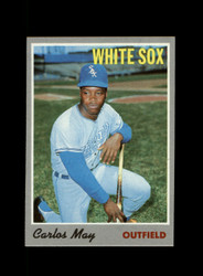 1970 CARLOS MAY TOPPS #18 WHITE SOX *5090