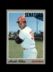 1970 HANK ALLEN TOPPS #14 SENATORS *5477