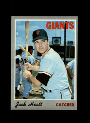 1970 JACK HIATT TOPPS #13 GIANTS *5679