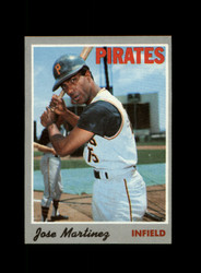 1970 JOSE MARTINEZ TOPPS #8 PIRATES *5890