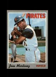 1970 JOSE MARTINEZ TOPPS #8 PIRATES *6160