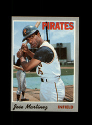 1970 JOSE MARTINEZ TOPPS #8 PIRATES *6223