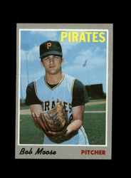 1970 BOB MOOSE TOPPS #110 PIRATES *6873