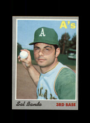 1970 SAL BANDO TOPPS #120 A'S *9010