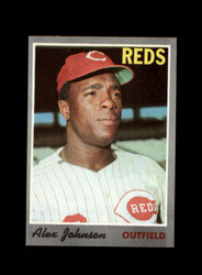 1970 ALEX JOHNSON TOPPS #115 REDS *9031