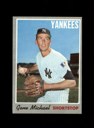 1970 GENE MICHAEL TOPPS #114 YANKEES *9054