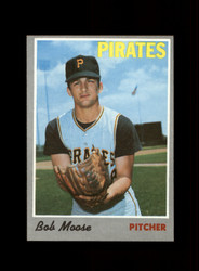 1970 BOB MOOSE TOPPS #110 PIRATES *9175