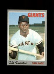 1970 TITO FUENTES TOPPS #42 GIANTS *9494