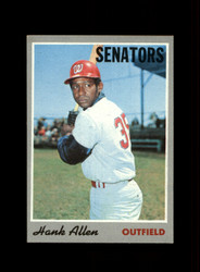 1970 HANK ALLEN TOPPS #14 SENATORS *9598