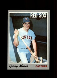 1970 GERRY MOSES TOPPS #104 RED SOX *9622