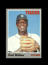 1970 EARL WILSON TOPPS #95 TIGERS *9655