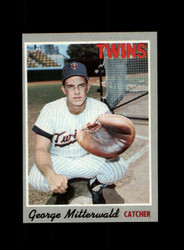 1970 GEORGE MITTERWALD TOPPS #118 TWINS *R0451