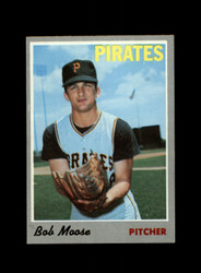 1970 BOB MOOSE TOPPS #110 PIRATES *R0605