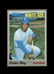 1970 CARLOS MAY TOPPS #18 WHITE SOX *R1452