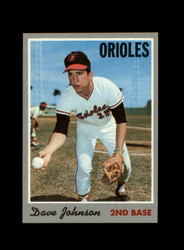 1970 DAVE JOHNSON TOPPS #45 ORIOLES *R2016