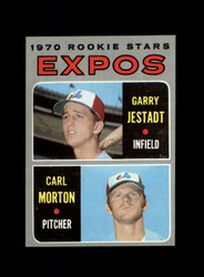 1970 JESTADT MORTON TOPPS #109 EXPOS *R2017