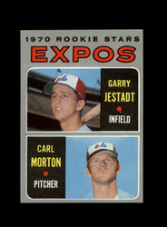 1970 JESTADT MORTON TOPPS #109 EXPOS *R2018