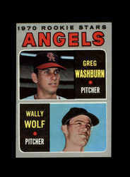 1970 WASHBURN WOLF TOPPS #74 ANGELS *R2031