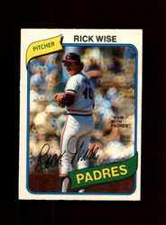 1980 RICK WISE O-PEE-CHEE #370 PADRES *R2079