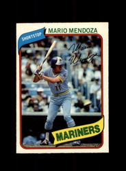 1980 MARIO MENDOZA O-PEE-CHEE #344 MARINERS *R3232