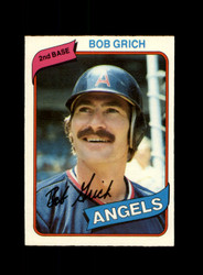 1980 BOB GRICH O-PEE-CHEE #326 ANGELS *R3984