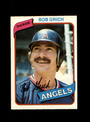 1980 BOB GRICH O-PEE-CHEE #326 ANGELS *R3994