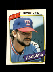 1980 RICHIE ZISK O-PEE-CHEE #325 RANGERS *R4058