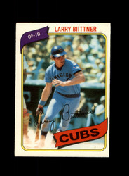 1980 LARRY BIITTNER O-PEE-CHEE #334 CUBS *R4130