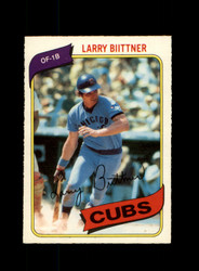 1980 LARRY BIITTNER O-PEE-CHEE #334 CUBS *R4198