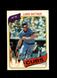 1980 LARRY BIITTNER O-PEE-CHEE #334 CUBS *R4223