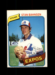 1980 STAN BAHNSEN O-PEE-CHEE #345 EXPOS *R5554