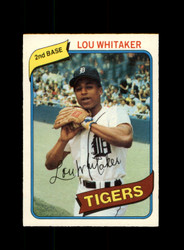 1980 LOU WHITAKER O-PEE-CHEE #187 TIGERS *R5776