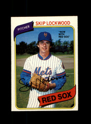 1980 SKIP LOCKWOOD O-PEE-CHEE #295 RED SOX *R6171